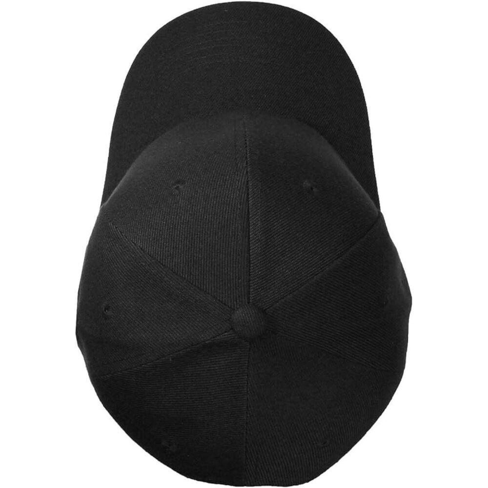 Unisex Black Athletic Adjustable Size Strap Casual Running Classic Baseball Cap